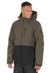 Whistler Winter-Skijacke Drizzle Ski Jacket W-PRO 10000 (winddicht, wasserdicht, wärmeisolierung) khakirün/schwarz Herren